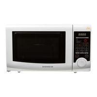 DAEWOO ELECTRONICS KQG-6L3B Manual De Instrucciones Y Libro De Cocina