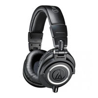 Audio-Technica ATH-M50 STS-USB Serie Instrucciones