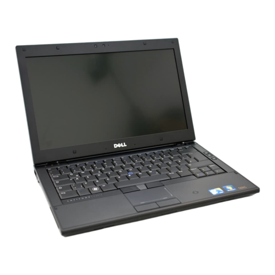 Dell Latitude E4310 Información Sobre Funciones E Instalación