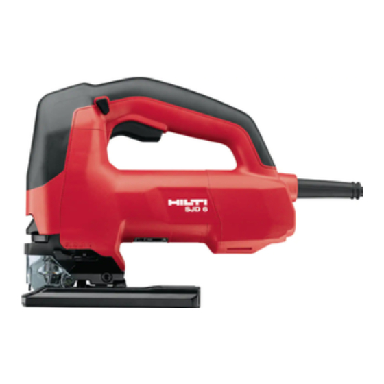 Hilti SJD 6 Manual De Instrucciones Original
