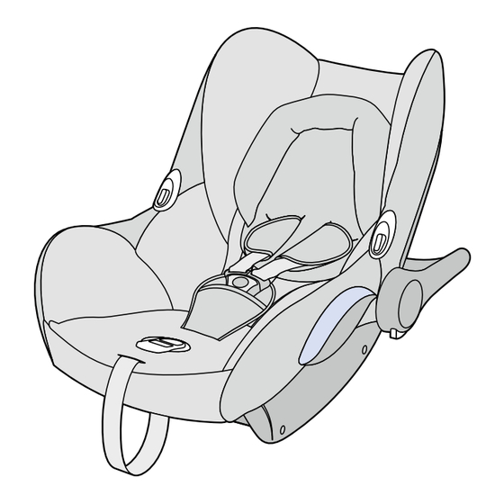 Maxi-Cosi CabrioFix Manual De Instrucciones