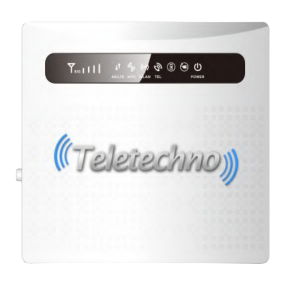 Teletechno Siempre LTE + Voice Guia De Inicio Rapido