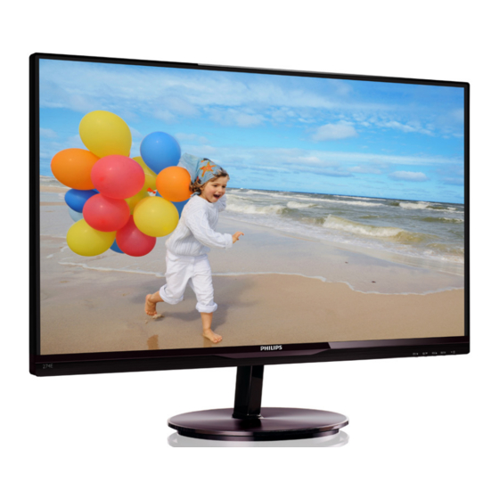 Philips 274E5 Manual De Usuario