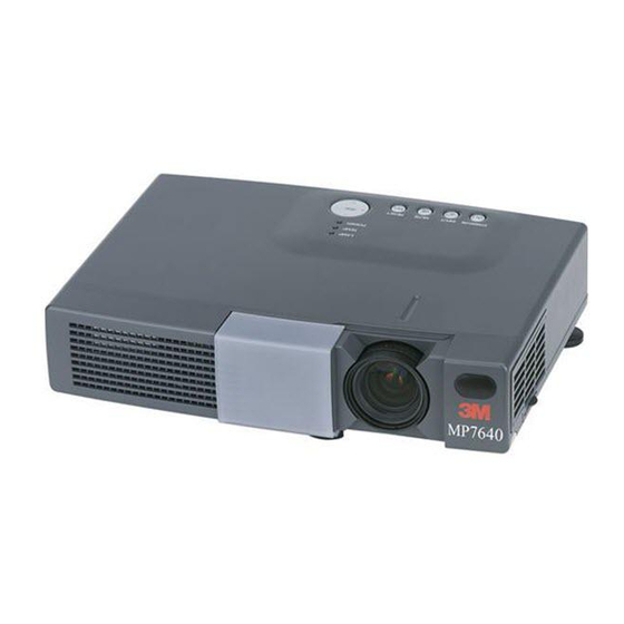 3M MP7640i Manual De Usuario