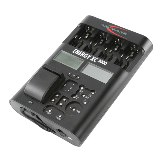 ANSMANN Energy XC3000 Instrucciones De Uso