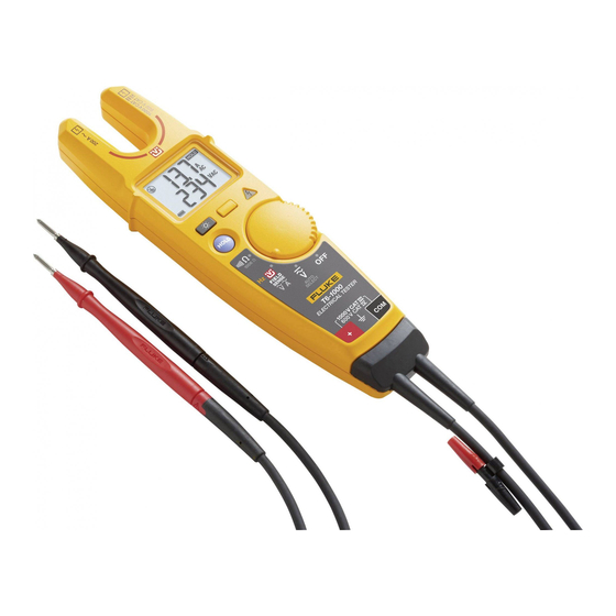 Fluke T6-600 Guía De Referencia Rápida