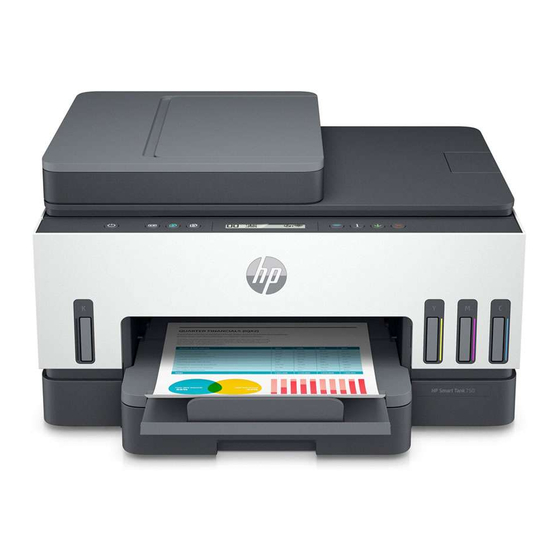 HP Smart Tank 750 Serie Guia De Inicio Rapido