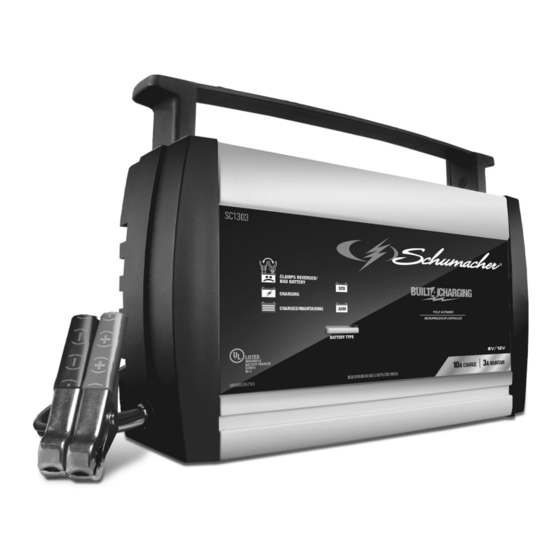Schumacher Electric SC1303 Manual Del Usuario