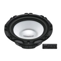 Kenwood KFC-W3000L Manual De Instrucciones