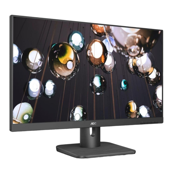 AOC 24E1Q Manual Del Usuario