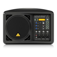 Behringer EUROLIVE B207MP3 Guia De Inicio Rapido