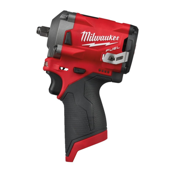 Milwaukee M12 FIWF12-0 Manual Original