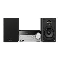 Sony CMT-SX7 Manual De Instrucciones