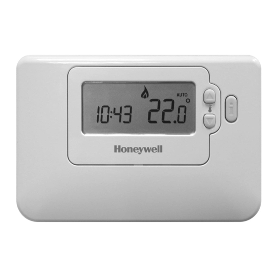 Honeywell Home CM707 Guia Del Usuario