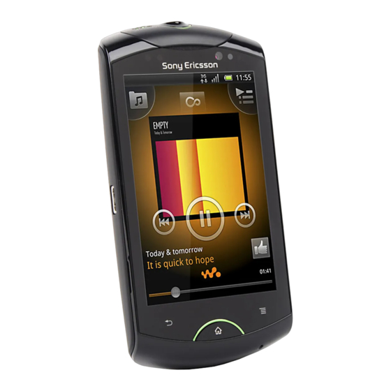 Sony Ericsson WT19i Manuales