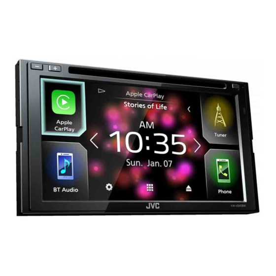 JVC KW-V940BW Manual De Instrucciones