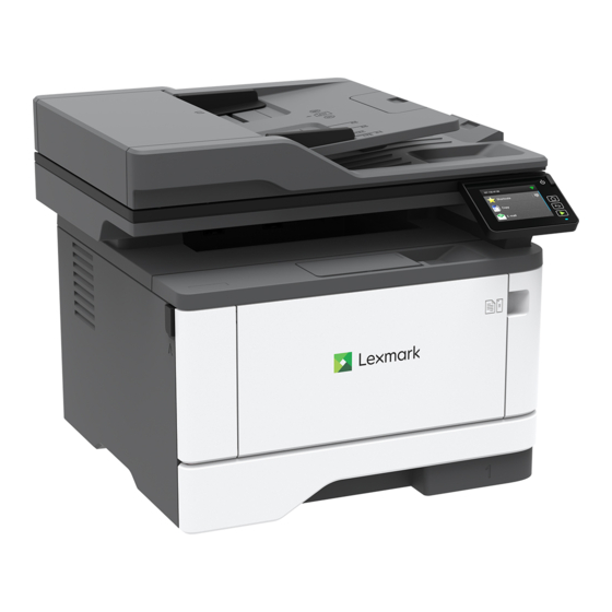 Lexmark MB3442 Guia Del Usuario