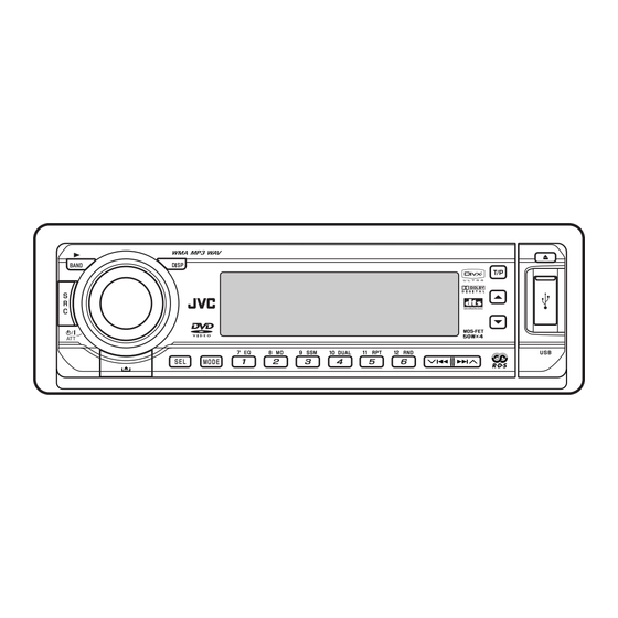 JVC KD-DV6202 Manual De Instrucciones