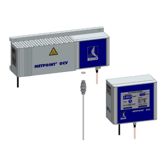 Beko METPOINT OCV Instrucciones De Instalación Y De Servicio