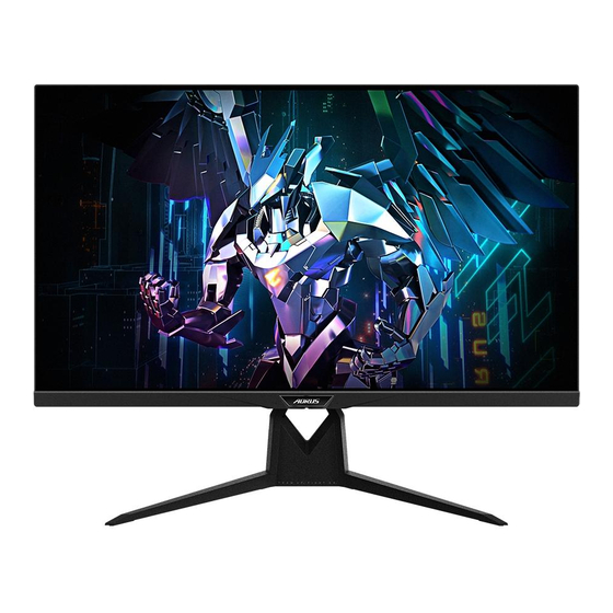 Gigabyte AORUS FI32Q Guia Del Usuario