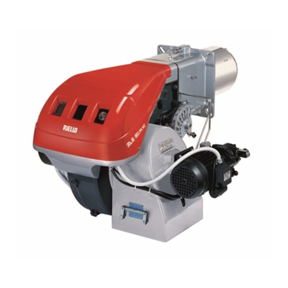 Riello RLS 250/M MZ Instrucciones De Instalación, Uso Y Mantenimiento