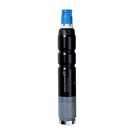 Endress+Hauser Memosens CCS58D Manual De Instrucciones