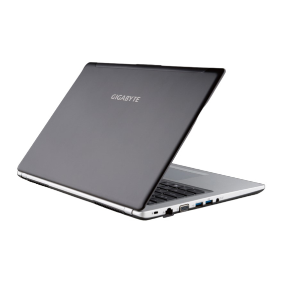 Gigabyte P34 Manual Del Usuario