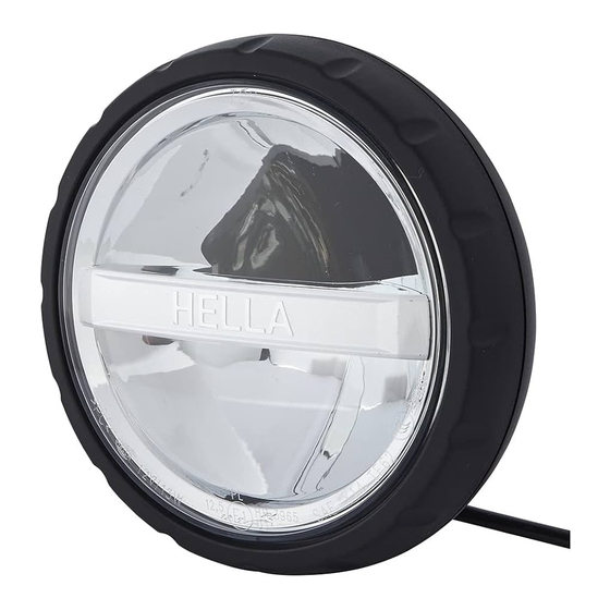 Hella COMET 200 LED Instrucciones De Montaje