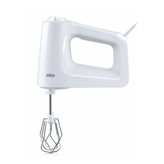 Braun MultiMix 3 HM 3000 Manual Del Usuario