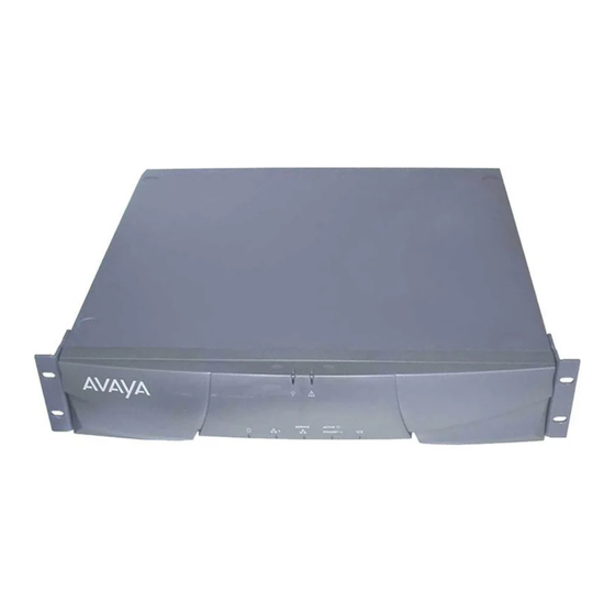 Avaya S8700 Manual Del Usuario
