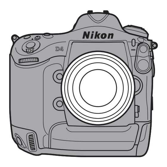 Nikon D4 Guía De Configuración