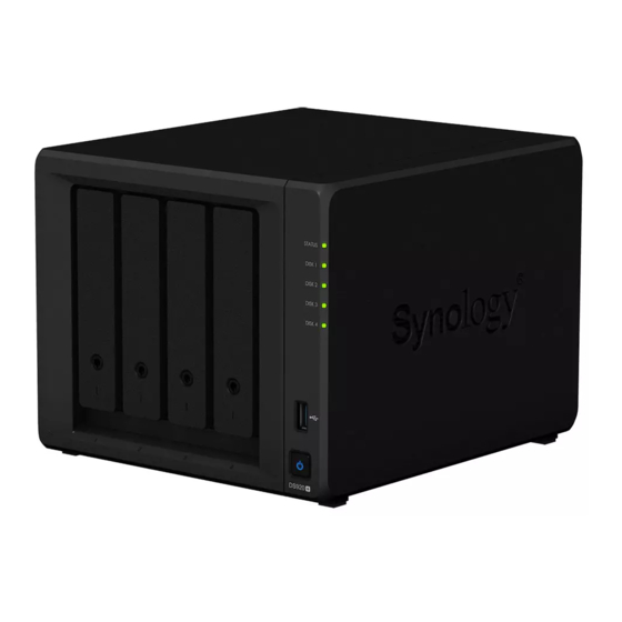 Synology DS920+ Guía De Instalación Del Hardware