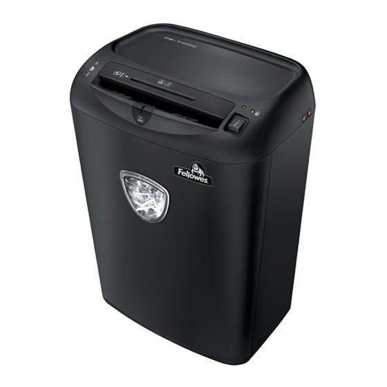 Fellowes DS-1400C Manual De Instrucciones