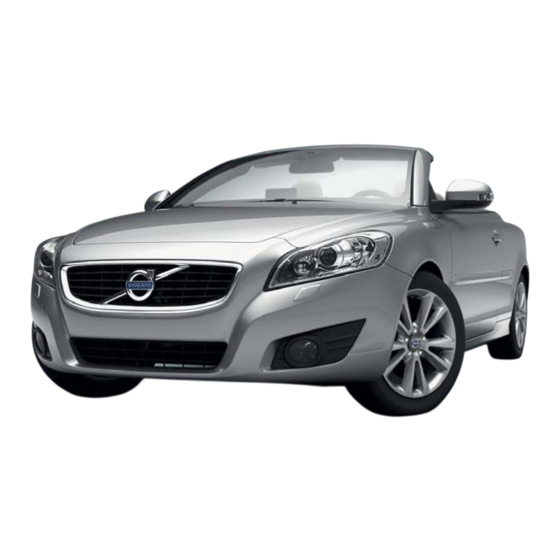 Volvo C70 2012 Guía Rápida
