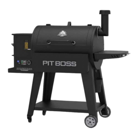 Pit Boss COMPETITION Serie Montaje Y Operación