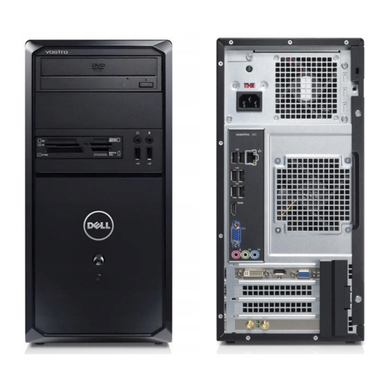 Dell Vostro 270 Manual Del Propietário
