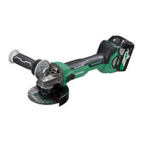 HIKOKI G 3613DB Instrucciones De Manejo