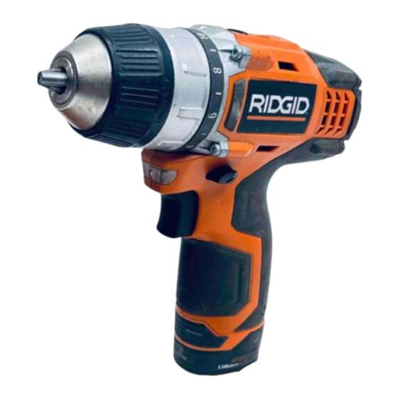 RIDGID R82008 Manual Del Operador