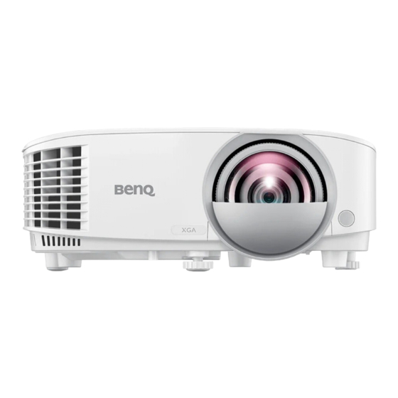 BenQ MX808STH Manual Del Usuario