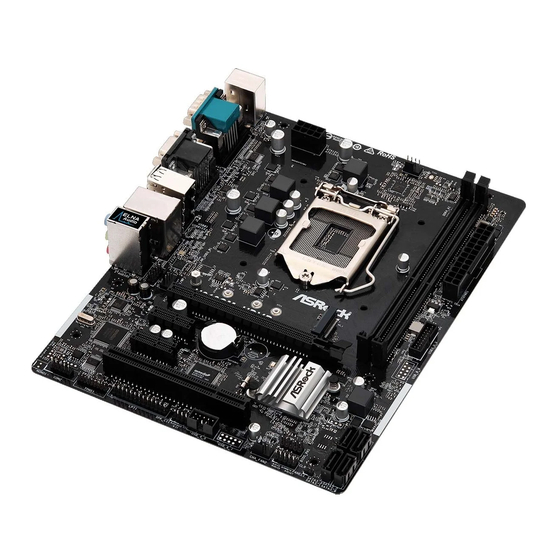 ASROCK H310CM-HDVP/DASH Manual De Instrucciones