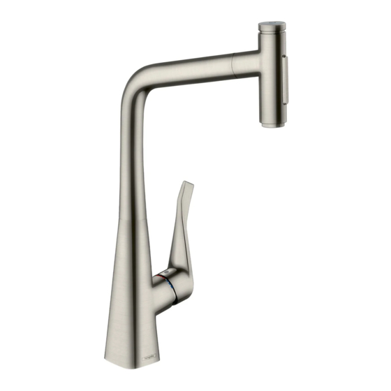 Hansgrohe Metris Select 2-Spray
73820 1Serie Manuales