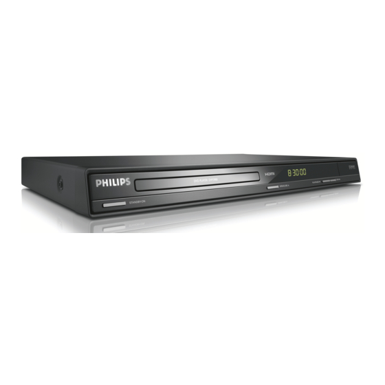 Philips DVP3980 Manual Del Usuario