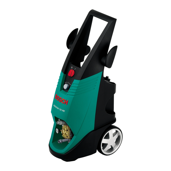 Bosch AQUATAK 150 PRO Instrucciones De Servicio