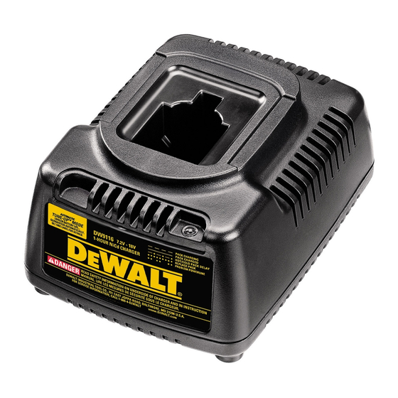 DeWalt DW9116 Manual De Instrucciones