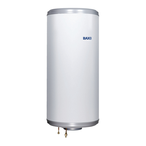 Baxi BC ACS Split Serie Manual De Usuario De Instalación