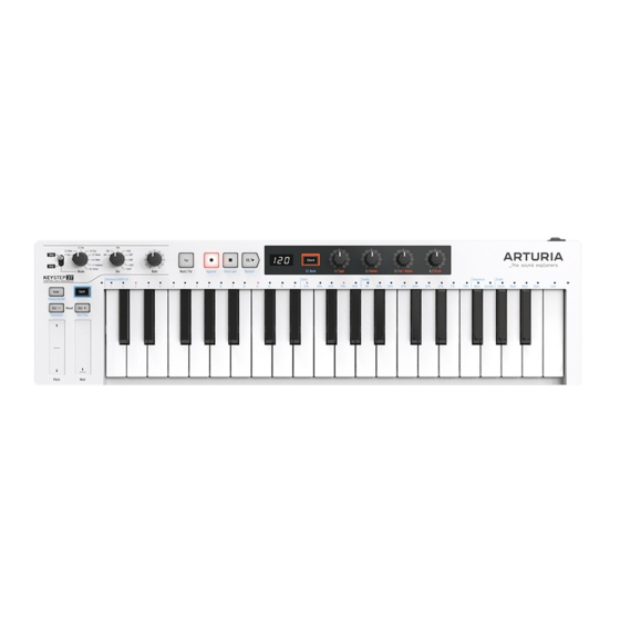 Arturia KeyStep 37 Manual Del Usuario