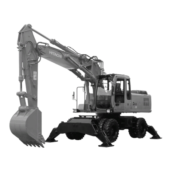 Hitachi ZX 130W Manuales