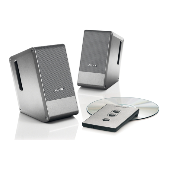 Bose Computer MusicMonitor Guia Del Usuario