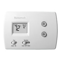 Honeywell PRO TH3110B Manual De Uso