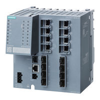 Siemens SIMATIC NET SCALANCE XR552-12M Manual De Configuración